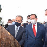 Gökdere’de ilk fidan toprakla buluştu 