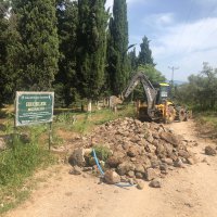 Mezarlıklarda yoğun çalışma 