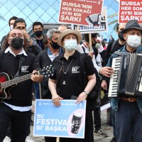 Bursa’da sanat sokağa taştı 