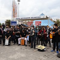 Bursa’da sanat sokağa taştı 