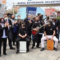 Bursa’da sanat sokağa taştı 