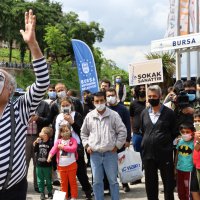 Bursa’da sanat sokağa taştı 