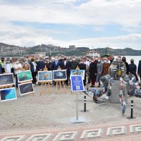 Dalgıçlar denizi, çevreciler sahili temizledi 