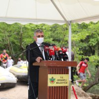 Marmara’nın rafting parkuru Orhaneli’de açıldı 