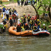 Marmara’nın rafting parkuru Orhaneli’de açıldı 
