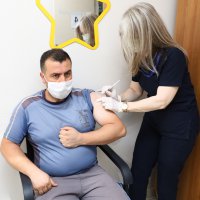 Aşı seferberliğine BUSKİ de katıldı  