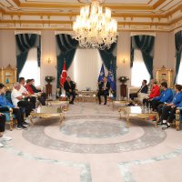 Tarih yazan sporculardan Başkan Aktaş’a ziyaret  