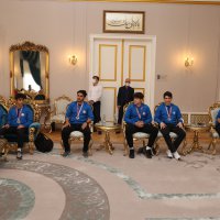 Tarih yazan sporculardan Başkan Aktaş’a ziyaret  