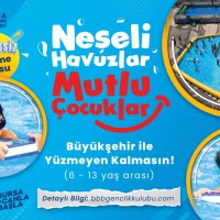 Yüzme havuzu çocukların ayağına geliyor 