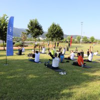 Parklar bahçeler hazır haydi spora 