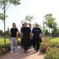 Parklar bahçeler hazır haydi spora 