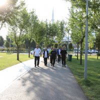 Parklar bahçeler hazır haydi spora 