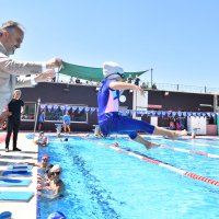 Havuzlar spor okuluyla şenlendi 