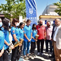Havuzlar spor okuluyla şenlendi 