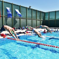 Havuzlar spor okuluyla şenlendi 