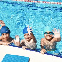Havuzlar spor okuluyla şenlendi 