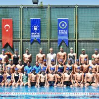 Havuzlar spor okuluyla şenlendi 