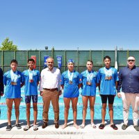Havuzlar spor okuluyla şenlendi 