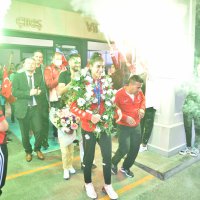Olimpiyatlarda tarih yazan İlgün’e coşkulu karşılama 