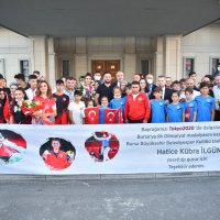 Olimpiyatlarda tarih yazan İlgün’e coşkulu karşılama 