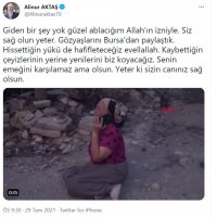 Başkan Aktaş’tan gözü yaşlı kadına yardım eli 