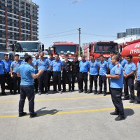Bursa itfaiyesi Marmaris yolunda 
