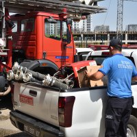 Bursa itfaiyesi Marmaris yolunda 