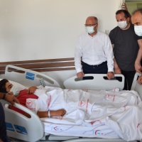 Yangının yaralarını hep birlikte saracağız  