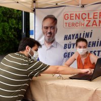 Gençler doğru tercih için Büyükşehir'i seçti 