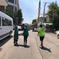 Yangın bölgelerine gönülden destek 