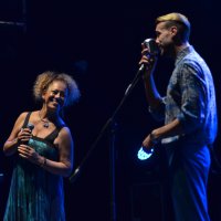 Festivalde muhteşem düet 