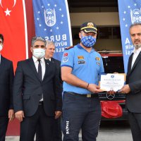 Akdeniz’deki hizmet neferleri Bursa’ya döndü 