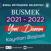 BUSMEK’te yeni dönem kayıtları başladı 