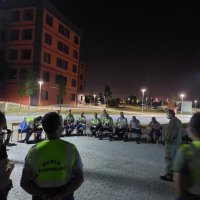 Saha ekibine iş sağlığı ve güvenliği eğitimi 