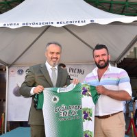 Bursa’nın İncisi’nde hasat başladı 