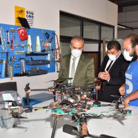 Teknoloji yarışındaki gençlere büyük destek 