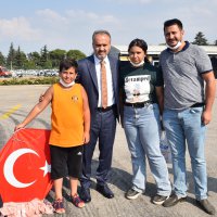 Bursa’da Zafer coşkusu uçurtmalarla yaşandı 