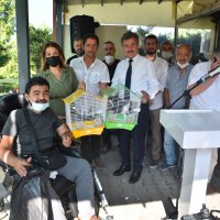 Engeller hayvan sevgisiyle aşılıyor 