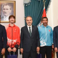 Milli atlet Bursa’nın gururu oldu 
