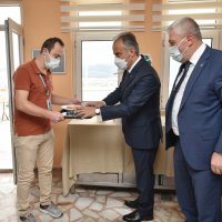Aşure kazanları sağlıkçılar için kaynadı 