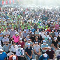 Büyükşehir’de toplu sözleşme sevinci 