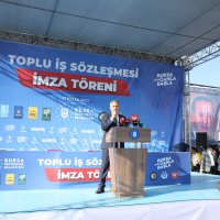 Büyükşehir’de toplu sözleşme sevinci 