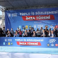 Büyükşehir’de toplu sözleşme sevinci 