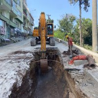 Gemlik Hisar’da su taşkınları son buluyor 