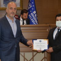 Büyükşehir’de ‘Ayın personelleri’ ödüllendirildi 