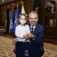 Minik öğrencilerin ‘Başkanı Tanıma’ dersi 