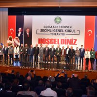 Bursa Kent Konseyi’nde Şevket Orhan güven tazeledi 