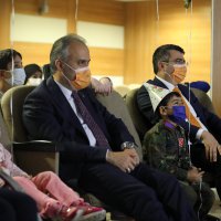 Lösemili çocuklar için tiyatro hastaneye taşındı 