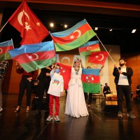 Karabağ Zaferi coşkuyla kutlandı  