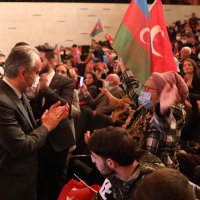 Karabağ Zaferi coşkuyla kutlandı  